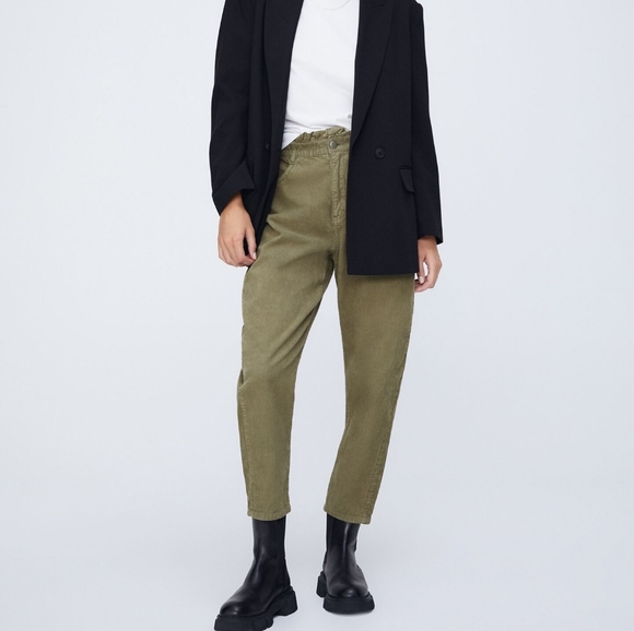 Zara codroy high waisted pants - Picture 1 of 1